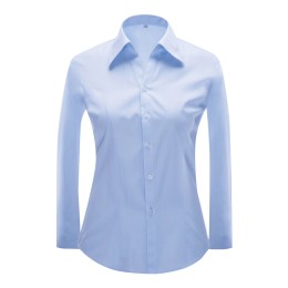 Online Order Suit Shirt Custom Blue Diagonal Stripe Long Sleeve V-Neck Shirt Shirt Center 45% Cotton 55% Polyester CHENSHANG YWD4504 SKR046 Online Order Suit Shirt Custom Blue Diagonal Stripe Long Sleeve V-Neck Shirt Shirt Center 45% Cotton 55% Polyester CHENSHANG YWD4504 SKR046